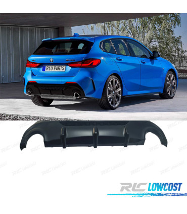 DIFFUSEUR BMW F40 LOOK M 135i NOIR BRILLANT