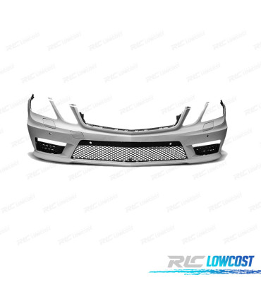 PARE CHOCS FRONTAL MERCEDES CLASSE E W212 09-13 LOOK AMG E63 PDC