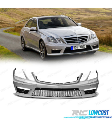 PARE CHOCS FRONTAL MERCEDES CLASSE E W212 09-13 LOOK AMG E63 PDC