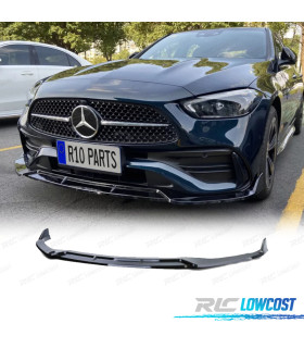 SPOILER LAME FRONTAL MERCEDES CLASSE C W206 21- LOOK BRABUS NOIR BRILLANT