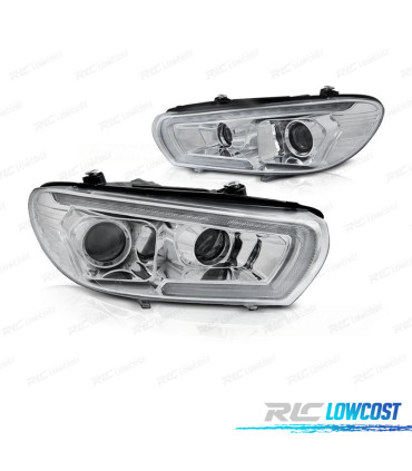PHARES XÉNON VOLKSWAGEN VW SCIROCCO 08-14 LED CHROME