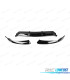 SPOILER LAME DE PARE-CHOCS AVANT MERCEDES CLASSE C W205 18-21 LOOK AMG NOIR BRILLANT