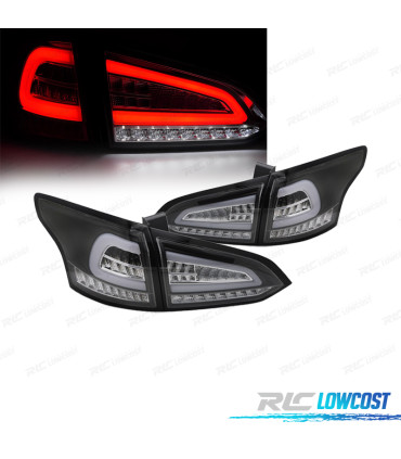 FEUX ARRIÈRE FORD FOCUS MK3 SW 11-18 LED FOND NOIR