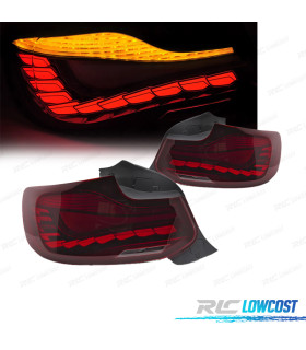 FEUX ARRIÈRE BMW F22 F23 F87 14-21 OLED ROUGE