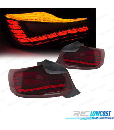 FEUX ARRIÈRE BMW F22 F23 F87 14-21 OLED ROUGE