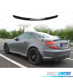 AILERON BECQUET LAME DE COFFRE MERCEDES SLK R171 04-11 LOOK AMG NOIR BRILLANT