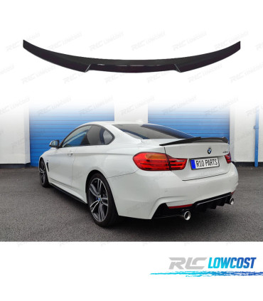 SPOILER BMW F32 COUPE LOOK M4 NOIR BRILLANT