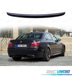 AILERON BECQUET BMW E60 LOOK M5 NOIR BRILLANT