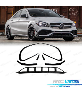 SPOILER LAME DE PARE-CHOCS AVANT MERCEDES CLA W117 16-19 LOOK AMG CLA45
