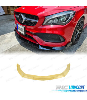 SPOILER LAME DE PARE-CHOCS AVANT MERCEDES CLA W117 AMG 16-19 LOOK AMG CLA45