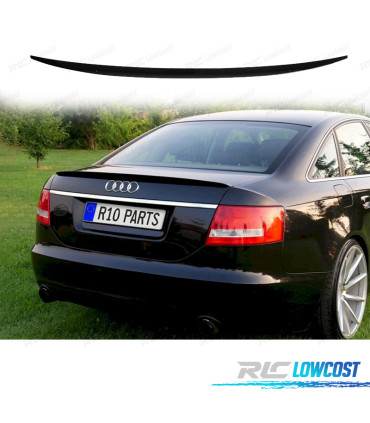 SPOILER AUDI A6 C6 4F BERLINE 11-18 NOIR BRILLANT
