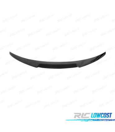 SPOILER BMW F36 GRAN COUPE 14-21 LOOK M PERFORMANCE NOIR BRILLANT