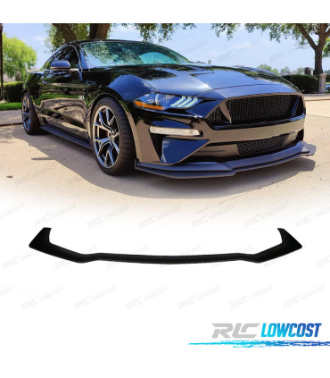 SPOILER AVANT LÈVRE FORD MUSTANG 18-20 LOOK GT