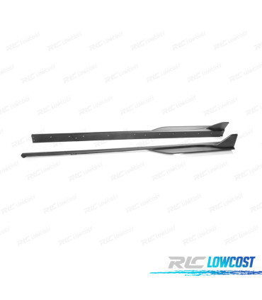 RAJOUT DE BAS DE CAISSE FORD MUSTANG V6 GT 10-14 LOOK GT500 NOIR MAT