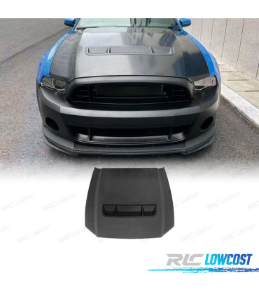 CAPOT FORD MUSTANG V6 GT 10-14 LOOK GT500 ALUMINIUM