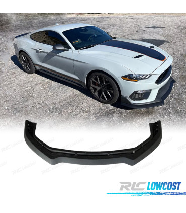SPOILER LAME AVANT FORD MUSTANG 18-23 LOOK MACH 1