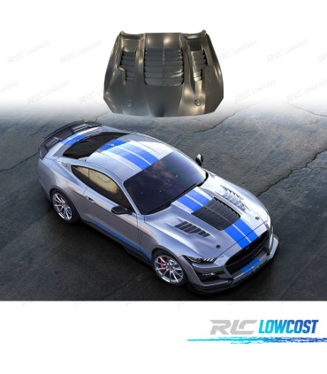 CAPOT FORD MUSTANG 18-23 LOOK GT500 KR ALUMINIUM