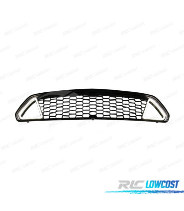 CALANDRE SUPÉRIEURE AVANT FEU DE JOUR LED DRL FORD MUSTANG 15-17 LOOK IKON