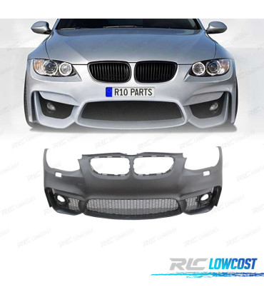 PARE CHOCS AVANT BMW E92 LCI 10-14 LOOK M4 GRILLES POUR ANTI-BROUILLARD