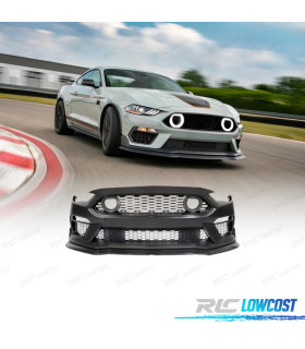 PARE-CHOCS AVANT FORD MUSTANG 18-22 LOOK MACH 1 GRILLE LUMIÈRE LED