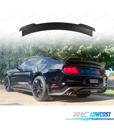 AILERON SPOILER FORD MUSTANG 15-20 NOIR MAT