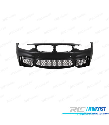 PARE-CHOCS AVANT BMW F32 F33 F36 LOOK M4 PDC + LÈVRE DE SPOILER