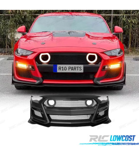 PARE-CHOCS AVANT FORD MUSTANG 18-23 LOOK GT500 GRILLE LUMIÈRE LED