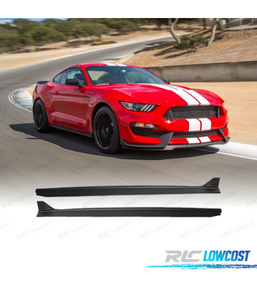 RAJOUTS DES BAS DE CAISSE FORD MUSTANG 15-20 LOOK GT350