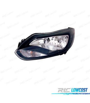 PHARE GAUCHE POUR FORD FOCUS IV 11-14 FOND NOIR