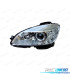PHARE GAUCHE XENON MERCEDES C W204 07-11 FOND CHROMÉ