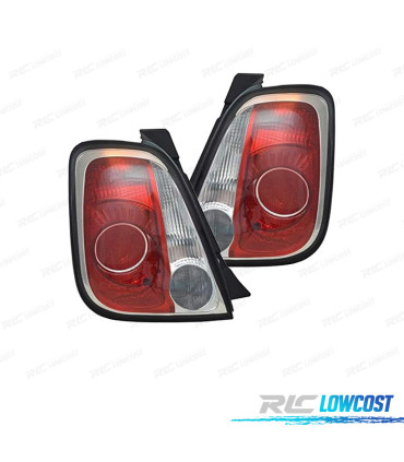 FEUX ARRIÈRE FIAT 500 07-