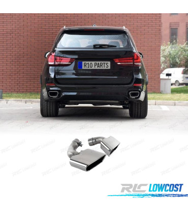EMBOUT D'ÉCHAPPEMENT BMW X6 F16 LOOK X6M