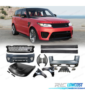KIT CARROSSERIE COMPLET RANGE ROVER SPORT L494 18- LOOK SVR