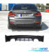 DIFFUSEUR ARRIÈRE BMW F22 F23 LOOK M PERFORMANCE NOIR MAT