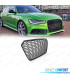 GRILLE AUDI A6 C7 4G 11-14 LOOK RS6 2020 NOIR MAT