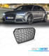 GRILLE AUDI A6 C7 4G 14-18 LOOK RS6 2020 NOIR BRILLANT