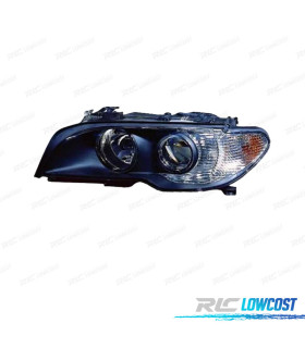 PHARE GAUCHE + CLIGNOTANT BMW SÉRIE 3 E46 COUPÉ FOND NOIR