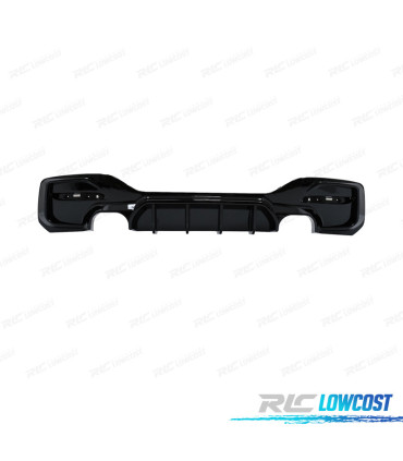 DIFFUSEUR BMW F20 F21 LCI 15-19 LOOK M NOIR BRILLANT