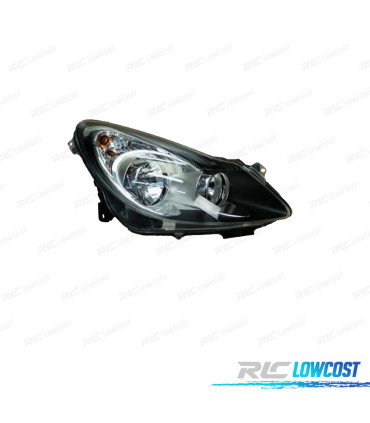 PHARE DROIT OPEL CORSA D 06-10 FOND NOIR