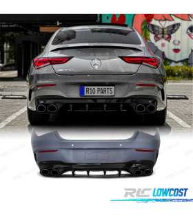 PARE-CHOCS ARRIÈRE MERCEDES CLA W118 LOOK AMG CLA45S 19-23 PDC