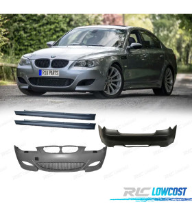 KIT CARROSSERIE BMW E60 LCI 07-10 LOOK M5 + BAS DE CAISSE