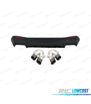 DIFFUSEUR MERCEDES GLC X254 23- LOOK AMG GLC43 NOIR