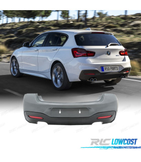 PARE-CHOCS ARRIÈRE BMW F20 F21 LCI 15-19 LOOK M DOUBLE SORTIE