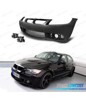 PARE CHOCS BMW E90 E91 05-08 LOOK M3 + ANTIBROUILLARD