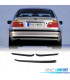 MOULURES PARE-CHOCS ARRIÈRE BMW SERIE 3 E46 BERLINE 98-01 NOIR MAT