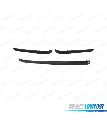 MOULURES PARE-CHOCS ARRIÈRE BMW SERIE 3 E46 BERLINE 98-01 NOIR MAT