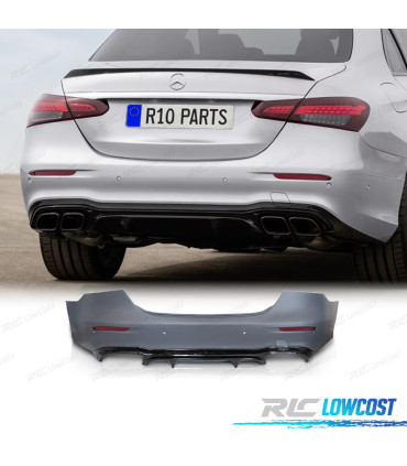 PARE-CHOCS ARRIÈRE MERCEDES W213 21-24 LOOK AMG E63S PDC + DIFFUSEUR