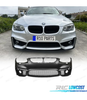 PARE CHOCS AVANT BMW E92 06-10 LOOK M4 PDC SRA GRILLES ANTIBROUILLARD