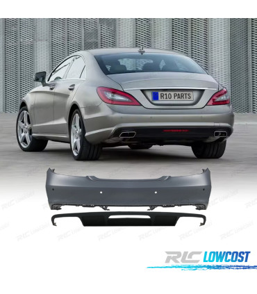 PARE-CHOCS ARRIÈRE MERCEDES CLASSE CLS W218 11-14 LOOK AMG PDC