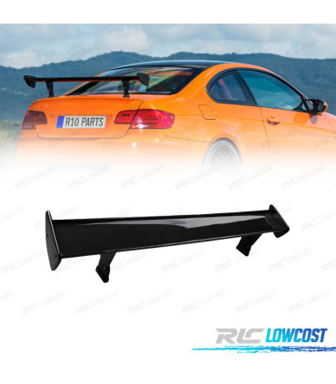 AILERON BECQUET LAME COFFRE FORD MUSTANG 04-14 LOOK GTS NOIR BRILLANT